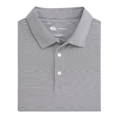 Hairline Stripe Performance Polo - Nine Iron
