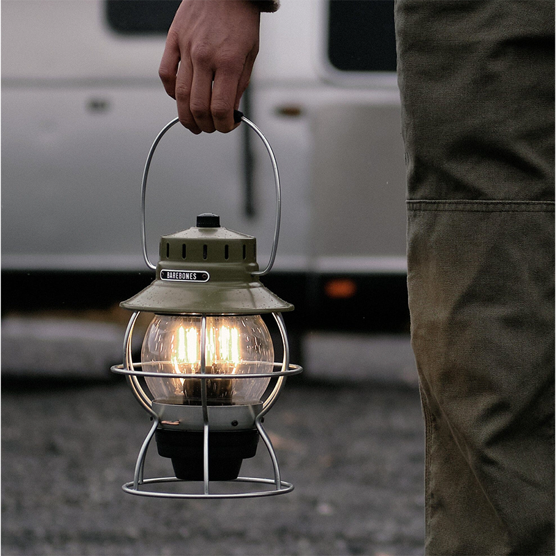 Railroad Lantern - Olive Drab