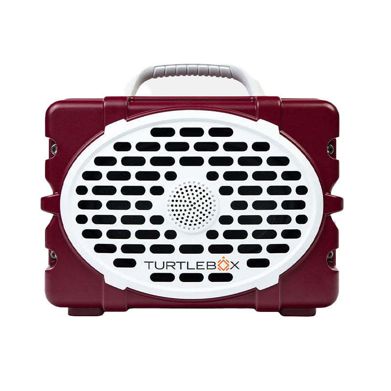 Turtlebox Gen 3 Speaker - Maroon/White