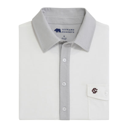 South Carolina Baseball SC Old School Rivalry Polo - Harbor Mist