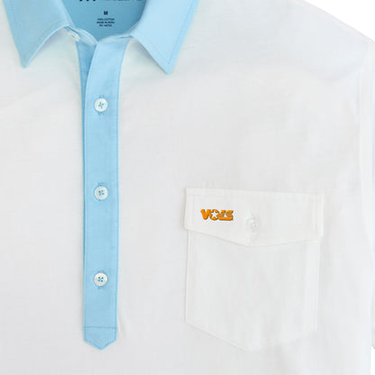 Tennessee Star Vols Old School Rivalry Polo - Sky