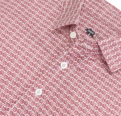 South Carolina Printed Performance Polo - White