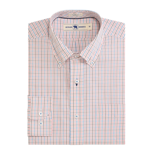 Beadons Classic Fit Quad Shirt - Mauvewood