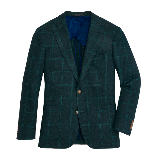 Barberis Vista Windowpane Sport Coat - Vista