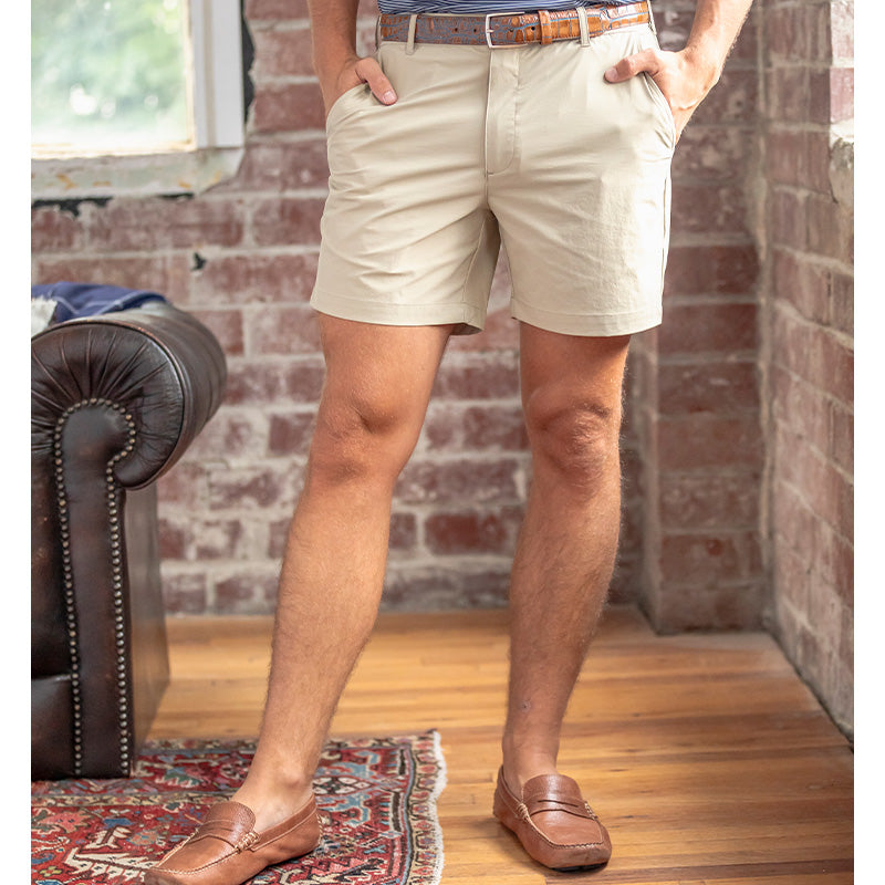 6" Harris Golf Short - Tan