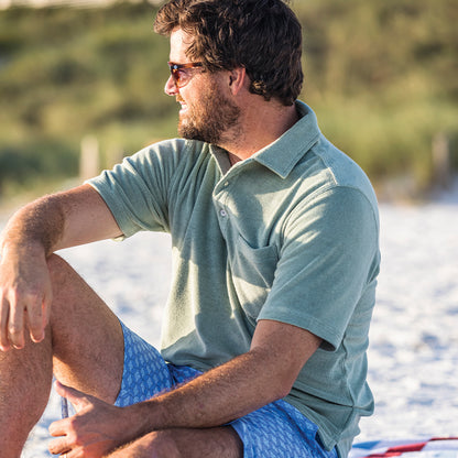 Lawn Terry Polo - Lilypad