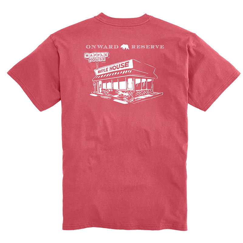 Waffle House Vintage Store Tee - Washed Red