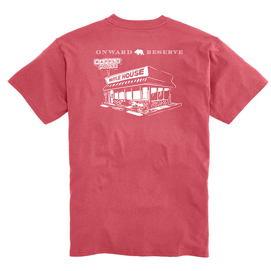 Waffle House Vintage Store Tee - Washed Red