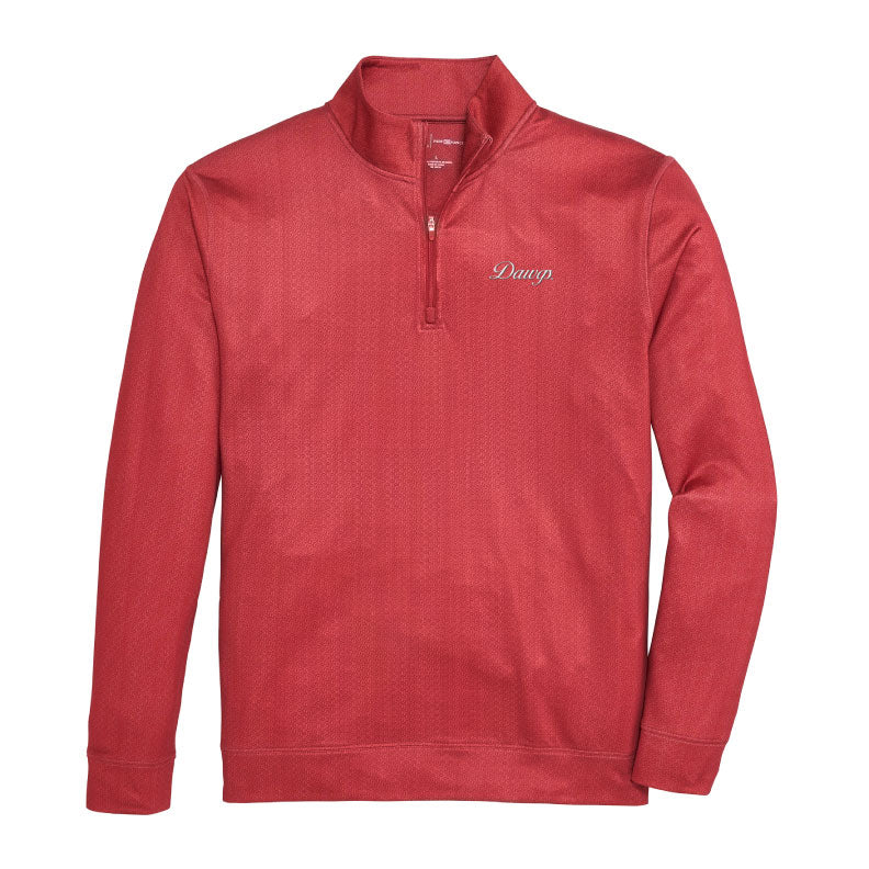 UGA Dawgs Script Vintage G Printed Performance Pullover - Red