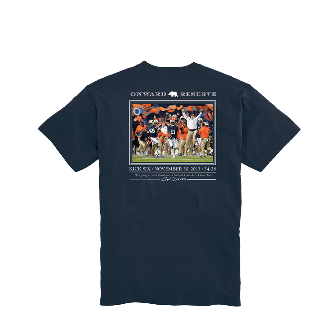 Auburn Youth Chris Davis Tee - Dark Denim