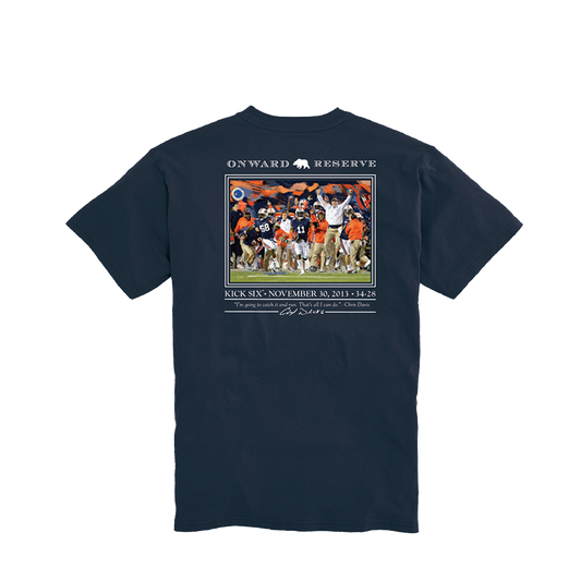 Auburn Youth Chris Davis Tee - Dark Denim