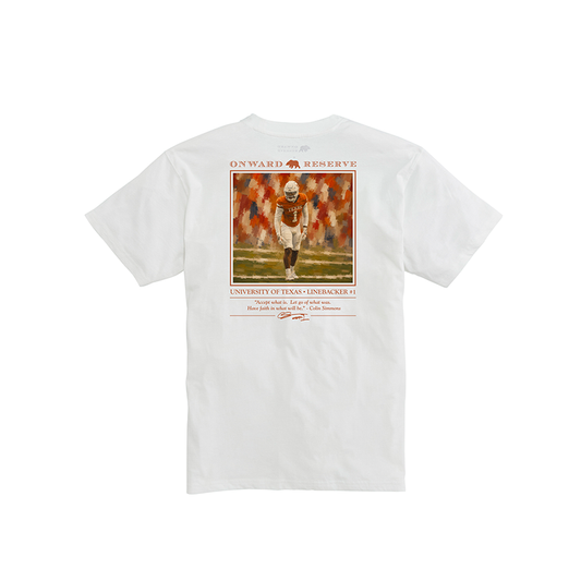 Texas Youth Colin Simmons Tee - White