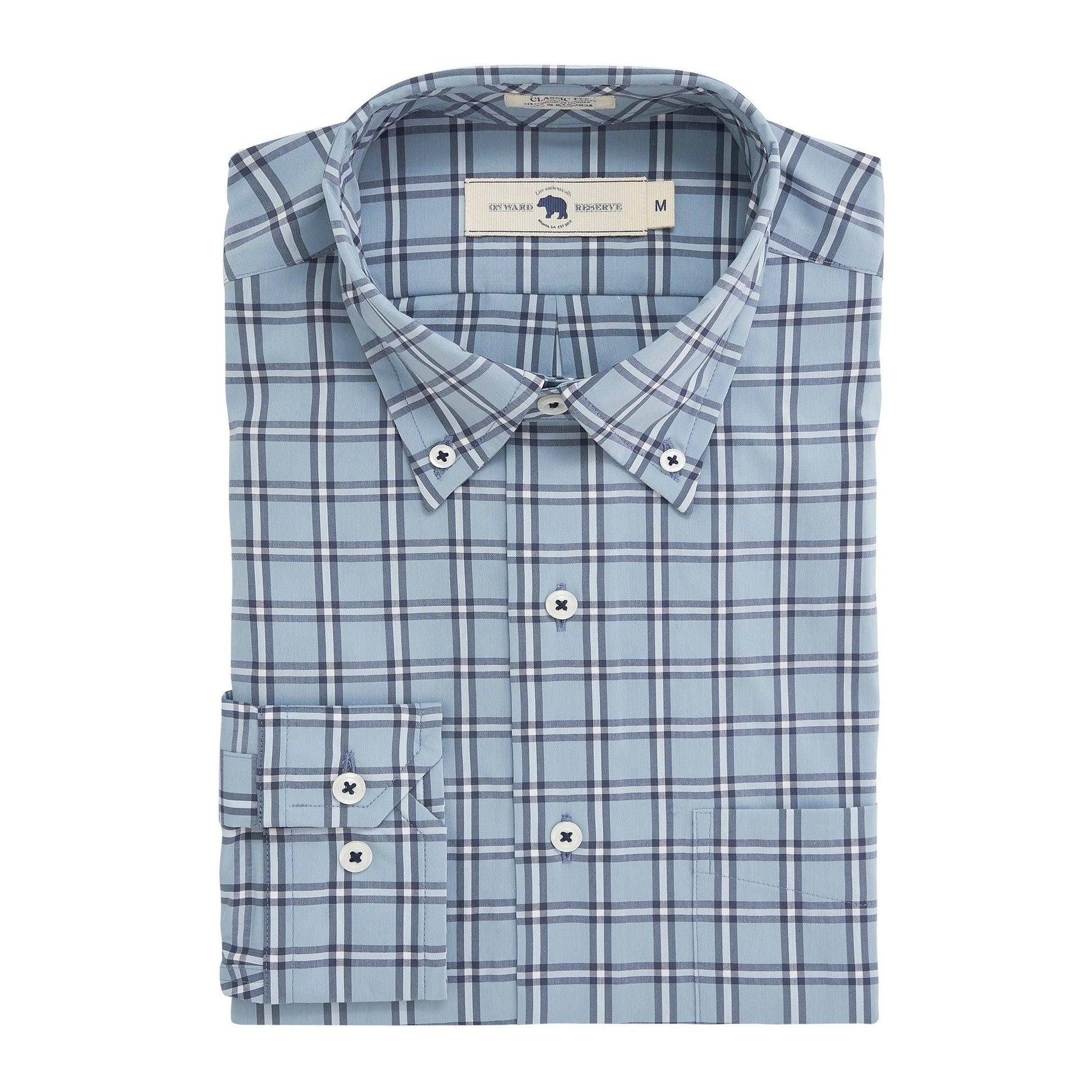 Carabelle Classic Fit Quad Button Down - Onward Reserve