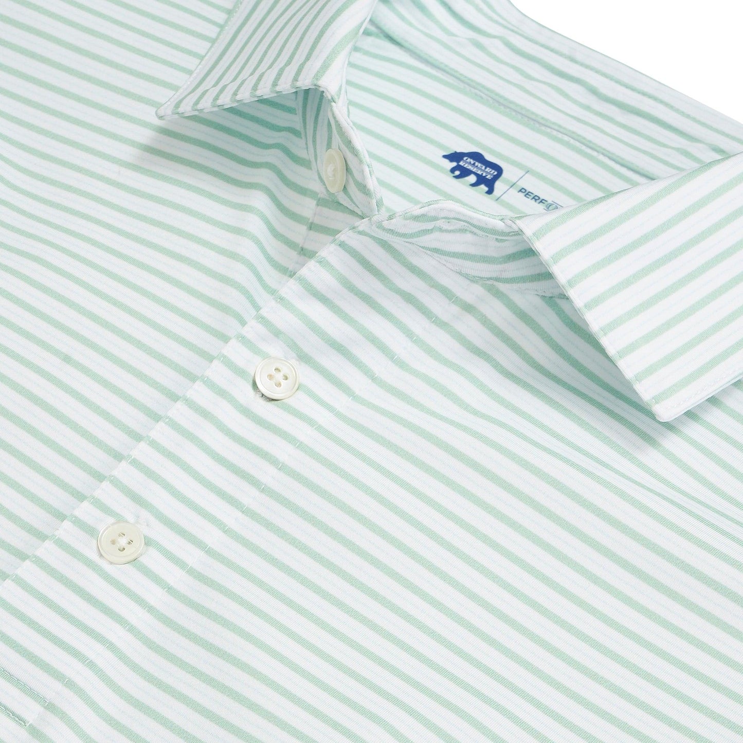 Condor Stripe Performance Polo - Onward Reserve