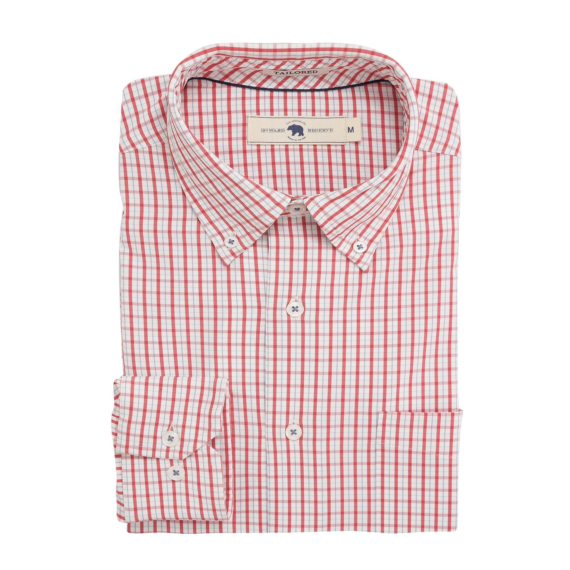 Hathcock Tailored Fit Performance Button Down - Onward Reserve