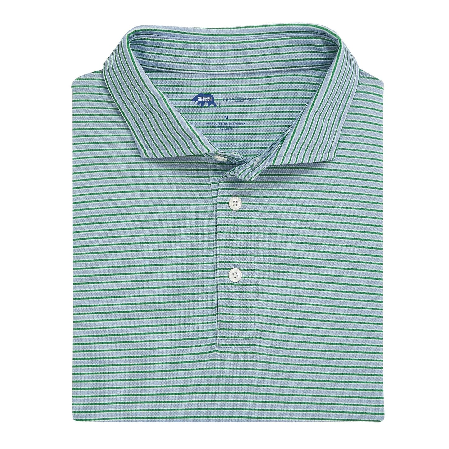 Trophy Stripe Performance Pique - Onward Reserve