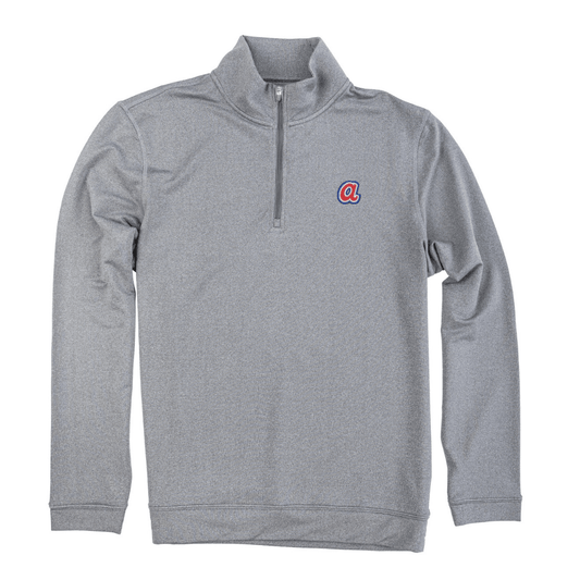 Atlanta Braves Cooperstown Flow Performance 1/4 Zip Pullover - Onward Reserve
