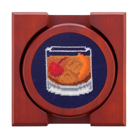 Make an Old Fashioned Needlepoint Coasters - Onward Reserve