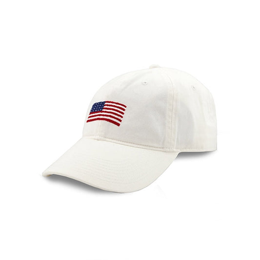 American Flag Needlepoint Hat - OnwardReserve