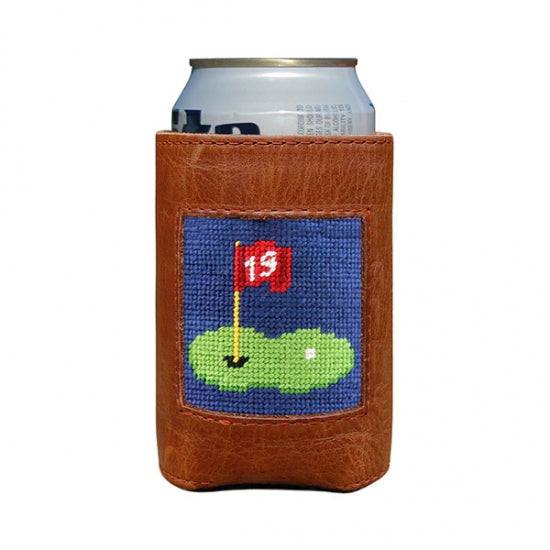 19th Hole Needlepoint Can Cooler - OnwardReserve
