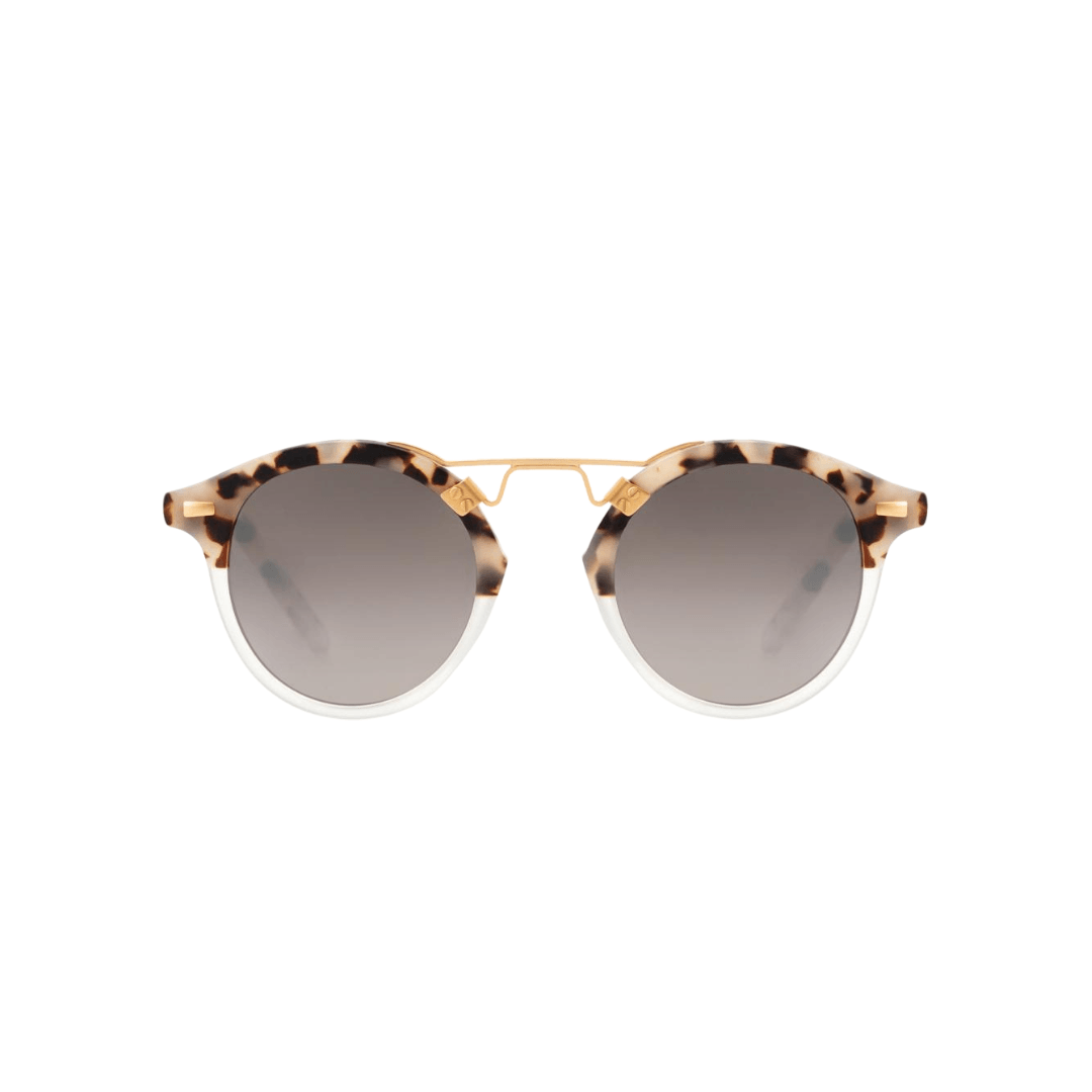 St. Louis Mirrored - Matte Oyster to Crystal 24k Polarized - Onward Reserve