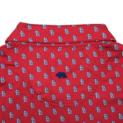 St. Louis Cardinals Printed Performance Polo