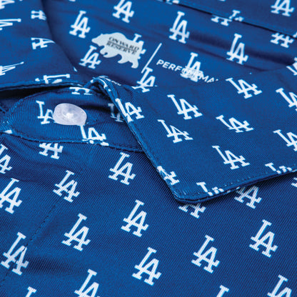 Los Angeles Dodgers Printed Performance Polo