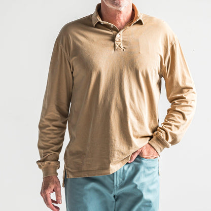 Perry Long Sleeve Polo - Woodthrush - Onward Reserve