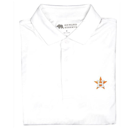 Houston Astros Solid Performance Polo - Onward Reserve