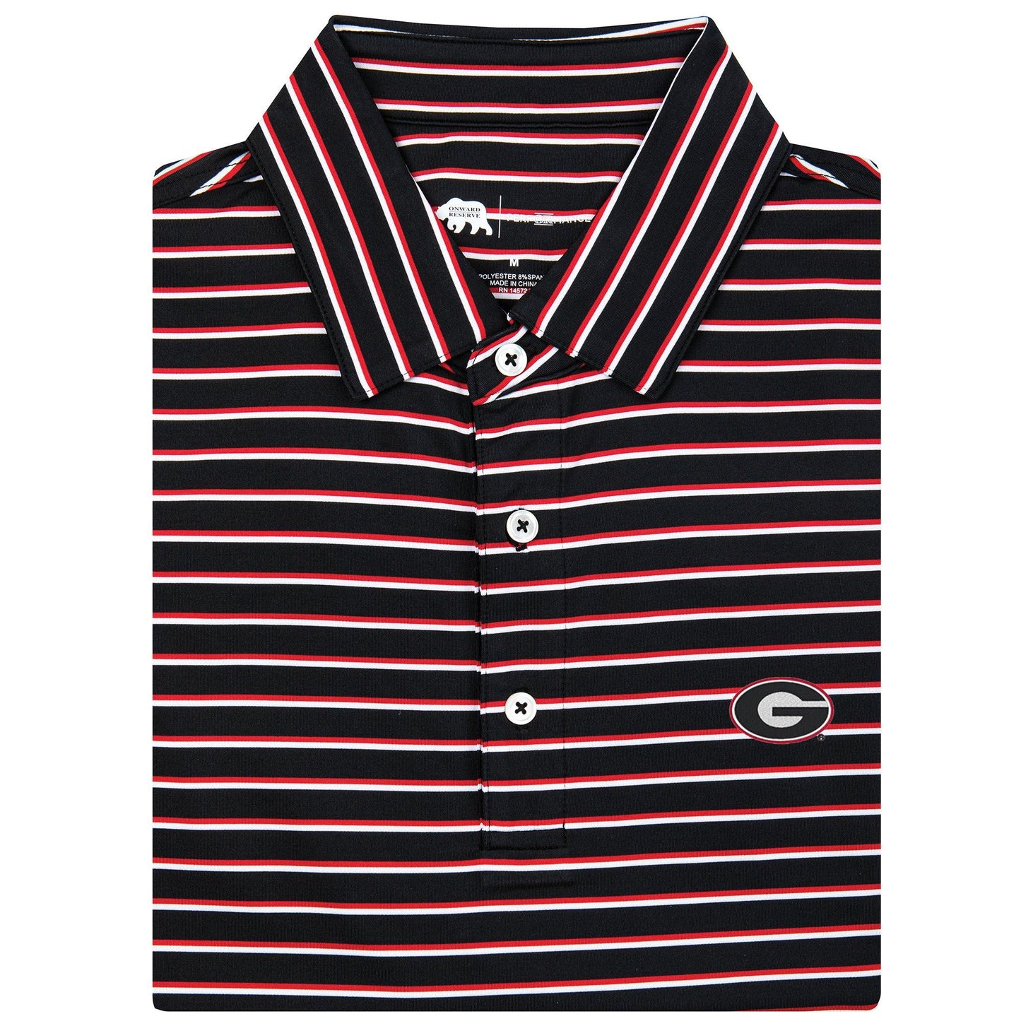 Fairway Stripe Super G Performance Polo - Onward Reserve