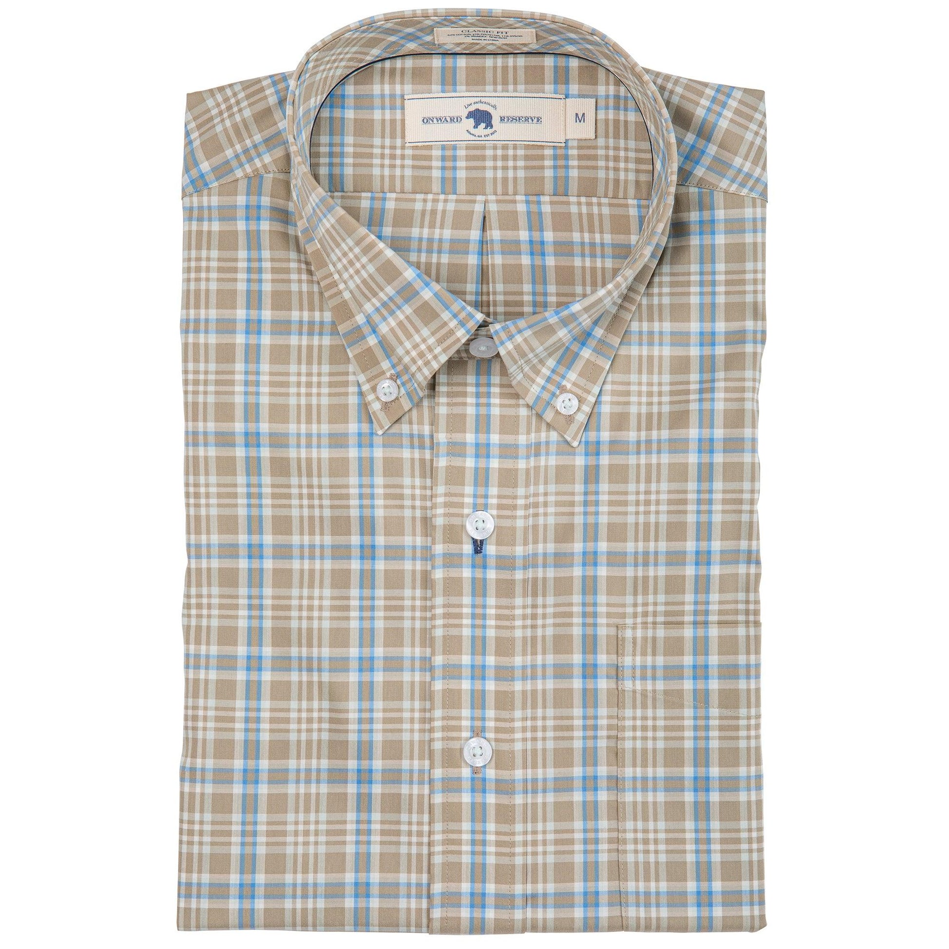 Hudson Quad Classic Fit Button Down - Onward Reserve