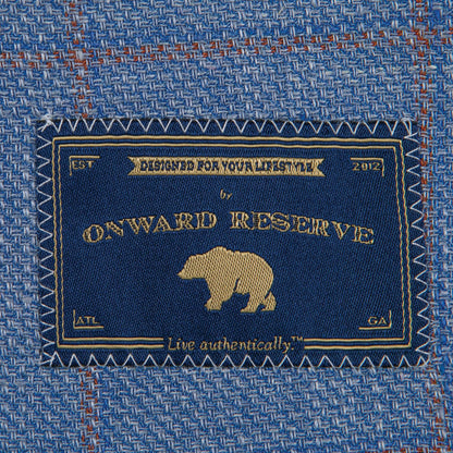 Blue Windowpane Sport Coat - Onward Reserve