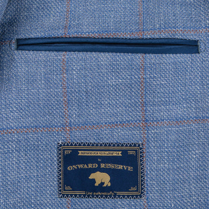 Blue Windowpane Sport Coat - Onward Reserve