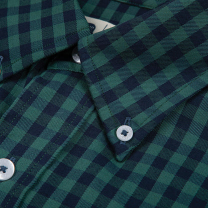 Union Classic Fit Performance Twill Button Down - Sea Pine - Onward Reserve