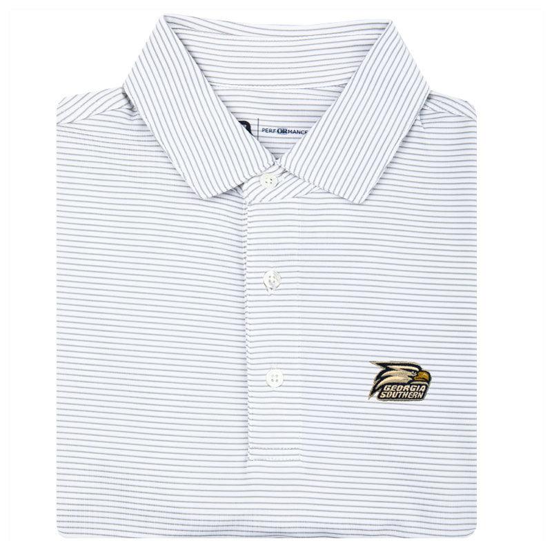 Birdie Stripe Georgia Southern Performance Polo - Onward Reserve