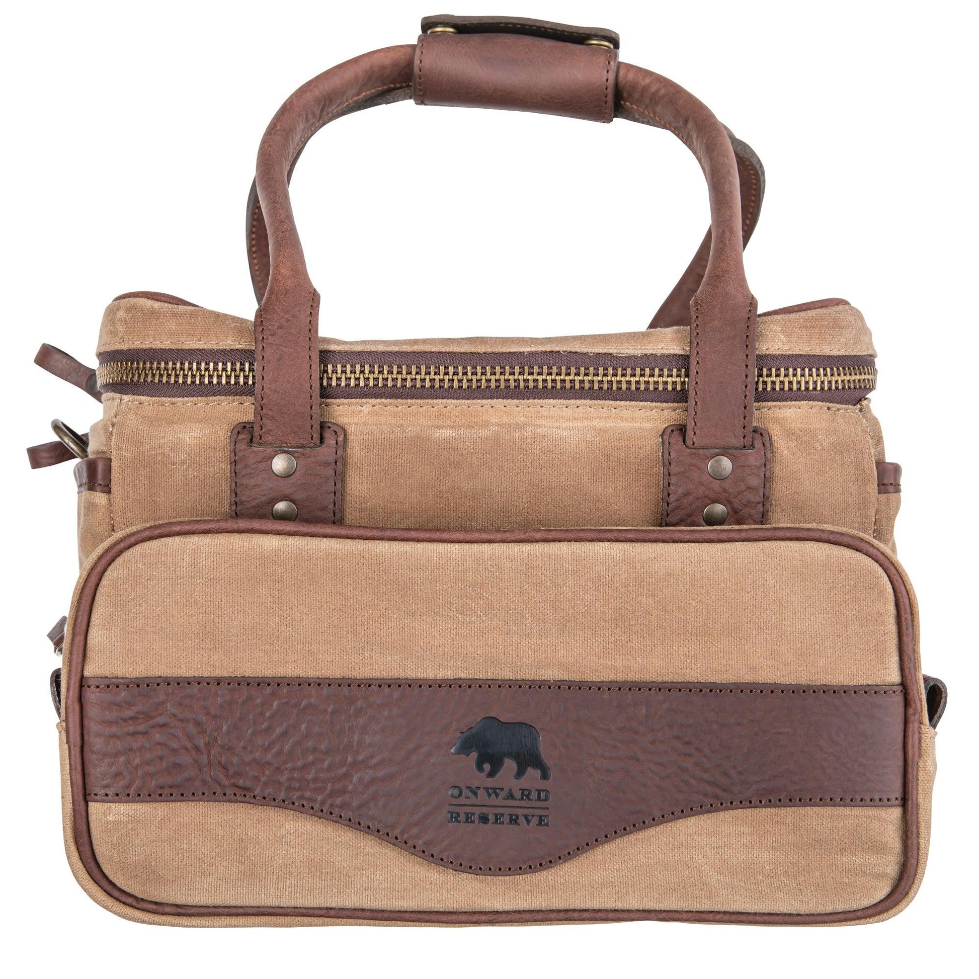 White Wing Waxed Canvas Scout Cooler - Onward Reserve