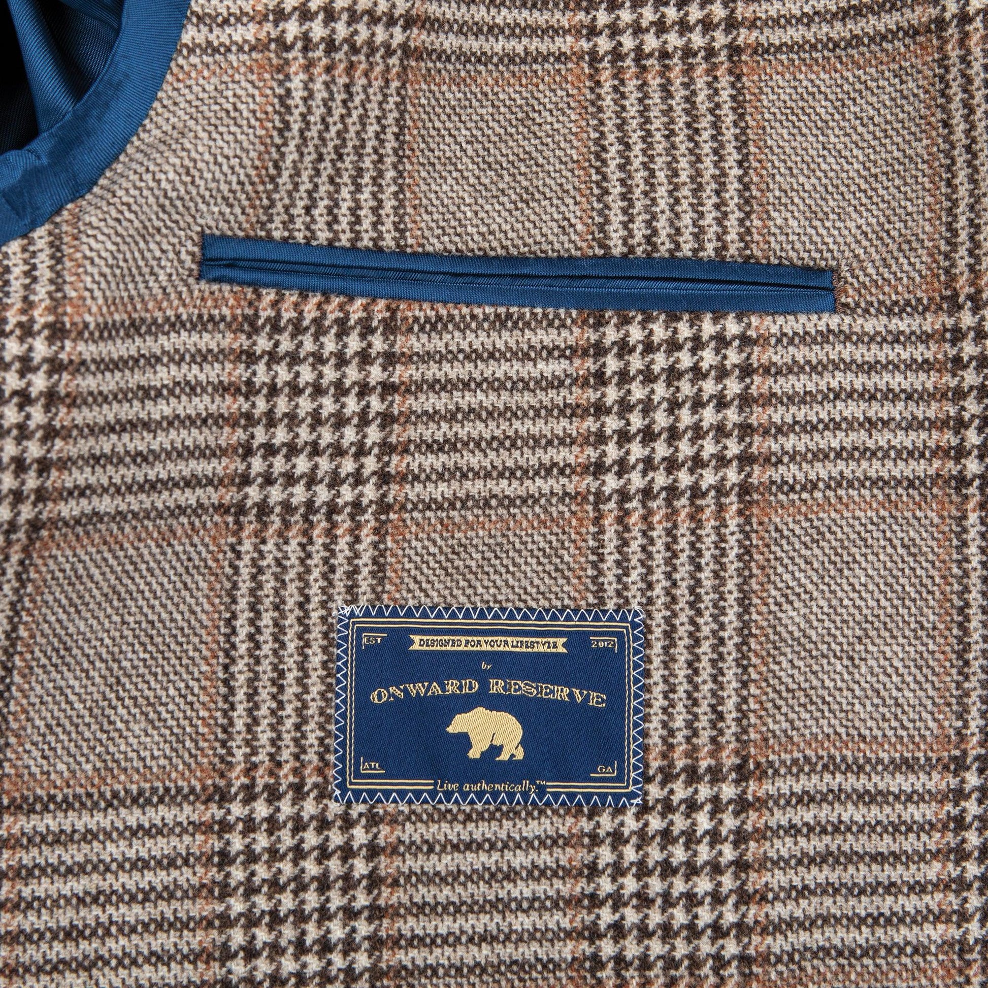Dune Plaid Sport Coat - Onward Reserve