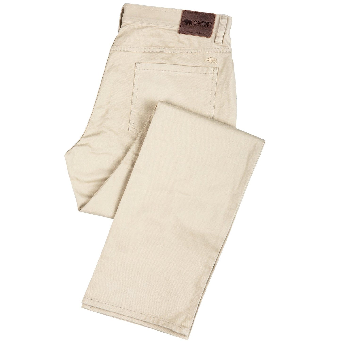 Flex Five Pocket Stretch Pant Tan - Onward Reserve