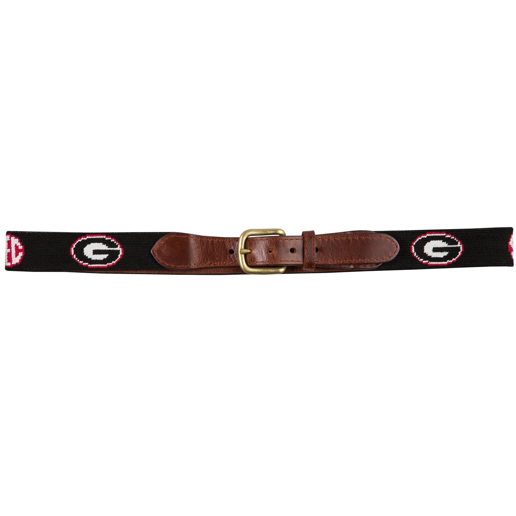 UGA SEC Needlepoint Belt Onward Reserve