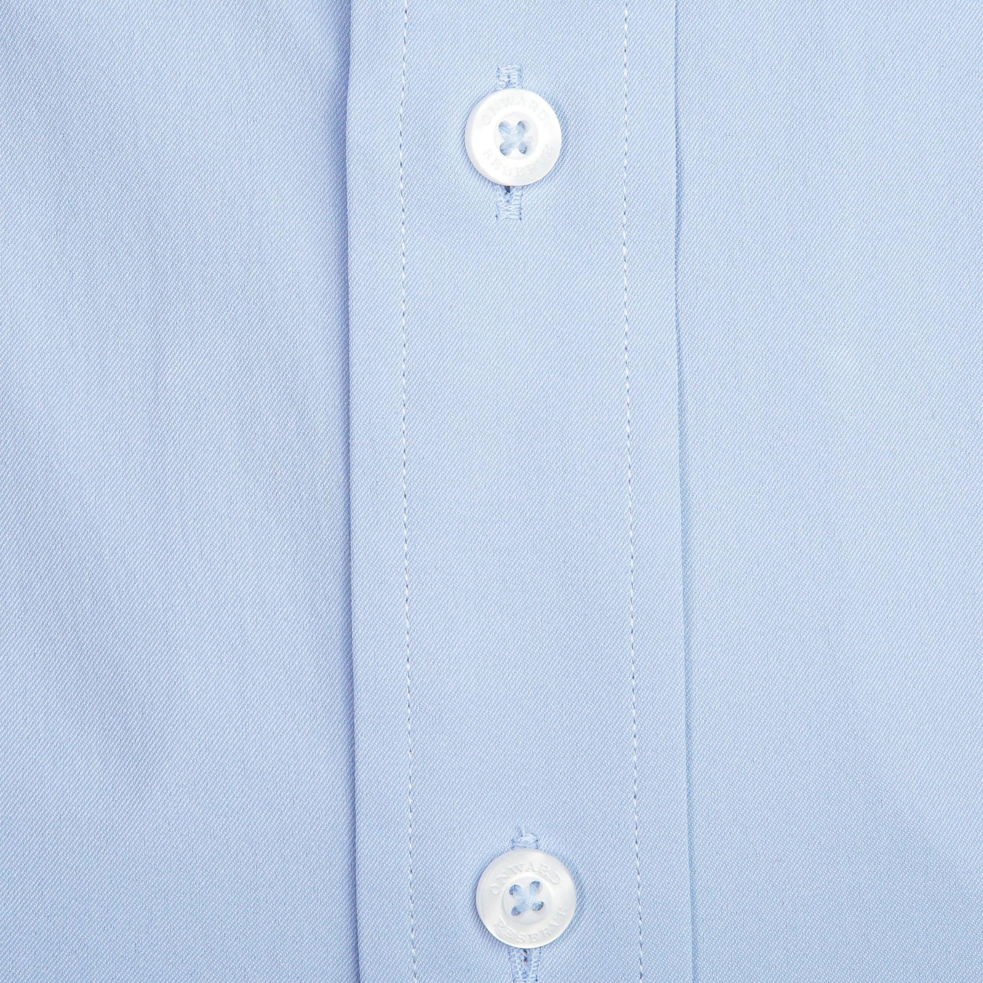 Solid Sky Blue Classic Fit Performance Button Down - Onward Reserve
