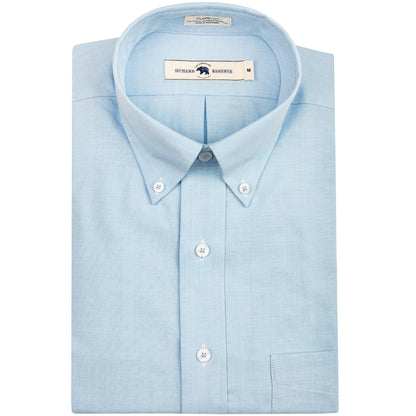Solid Sky Classic Fit Performance Oxford Button Down - OnwardReserve