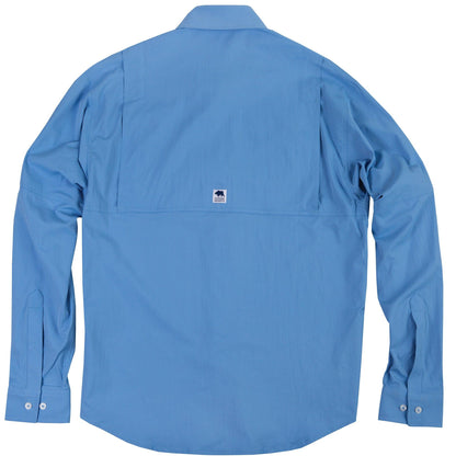Performance Fishing Shirt - Solid Blue - OnwardReserve