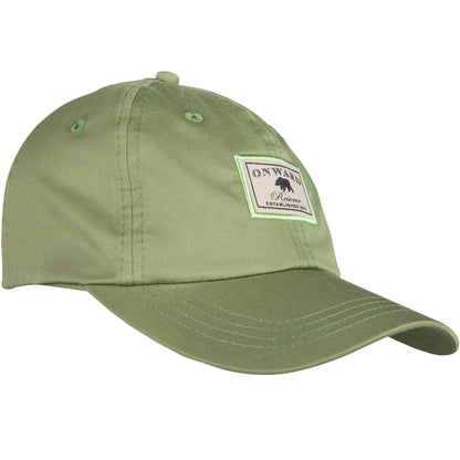 Orvis Vintage Waxed Cotton Ball Cap (olive)
