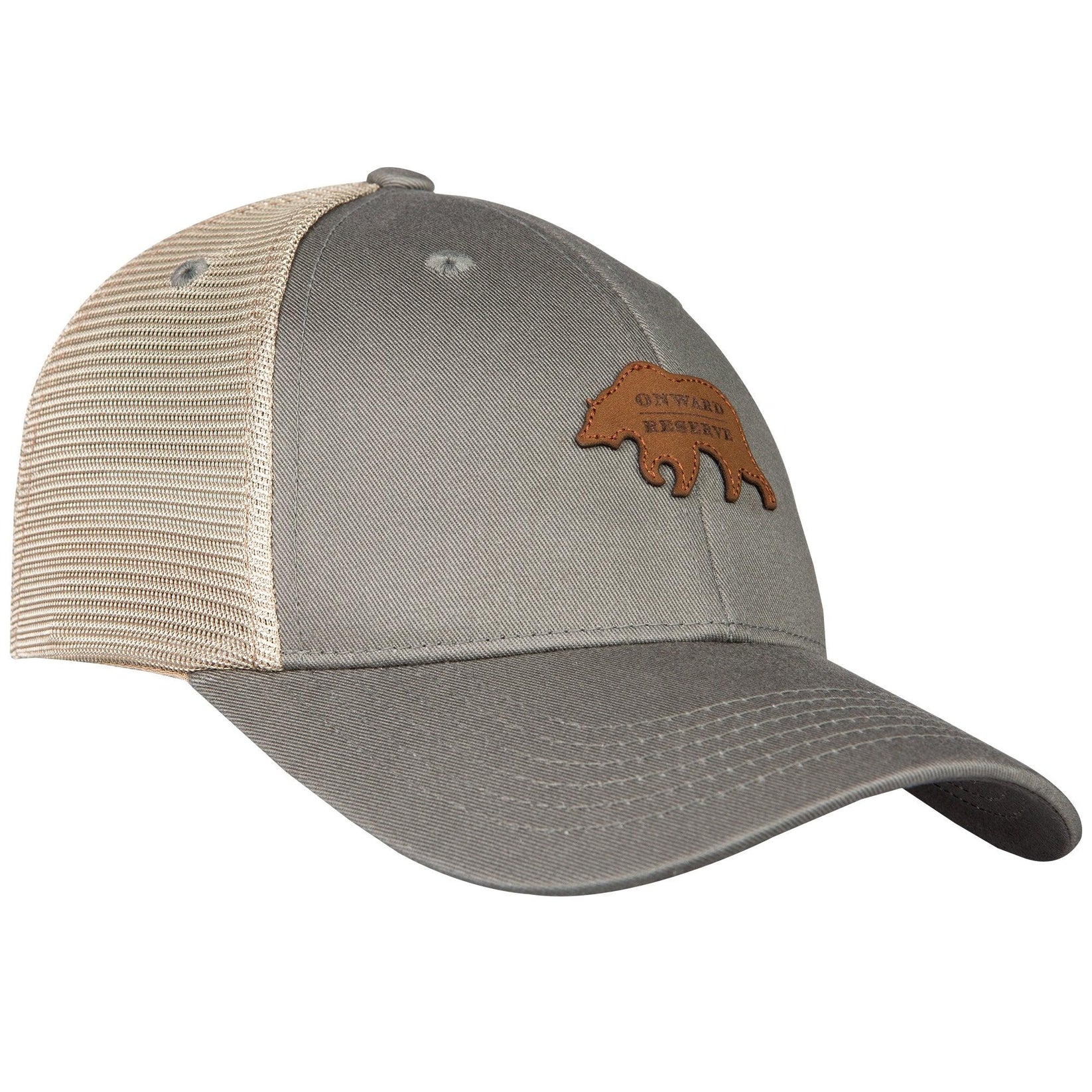 Leather Patch Trucker Hat – Onward Reserve
