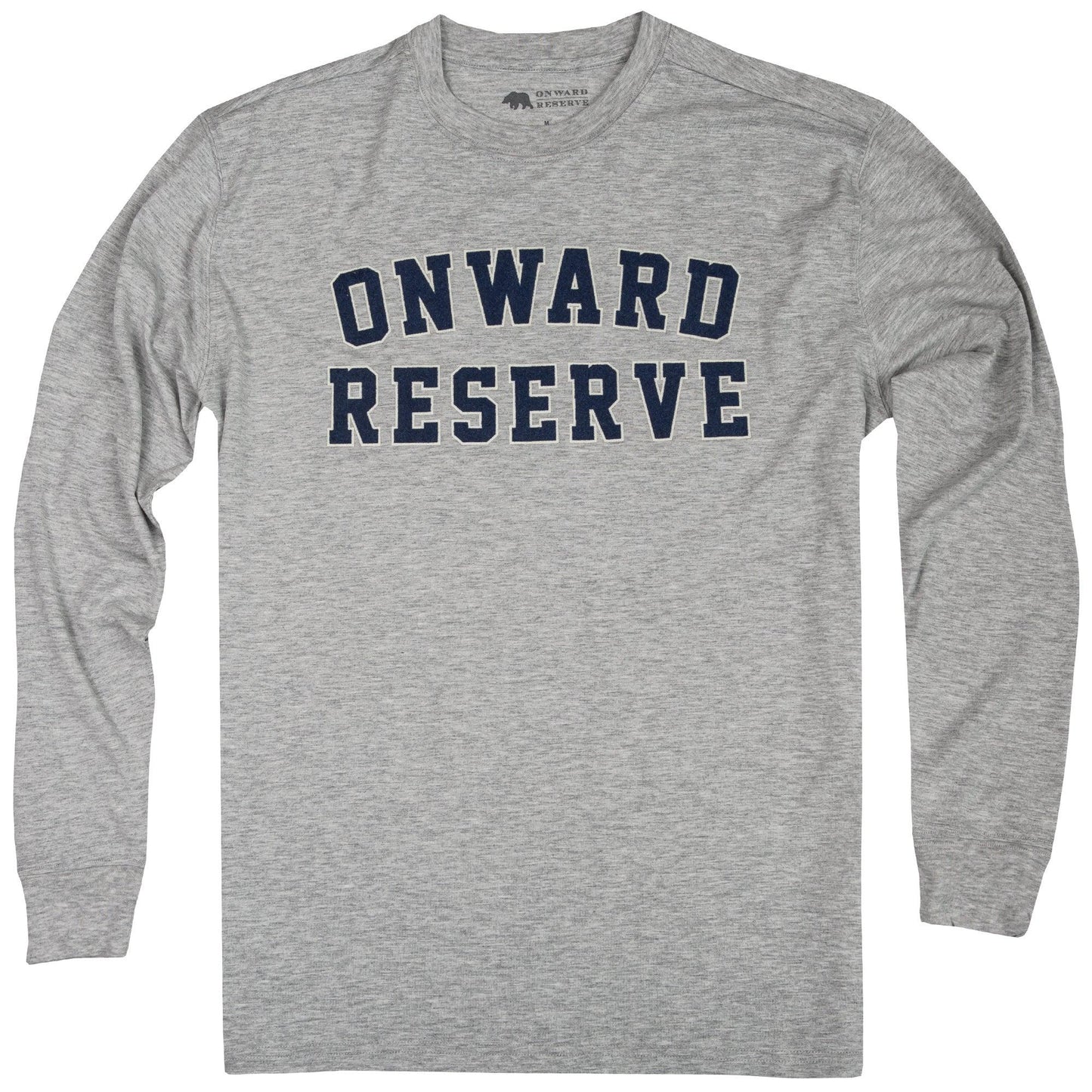 Onward Reserve Flocked Collegiate Long Sleeve Tee - Onward Reserve