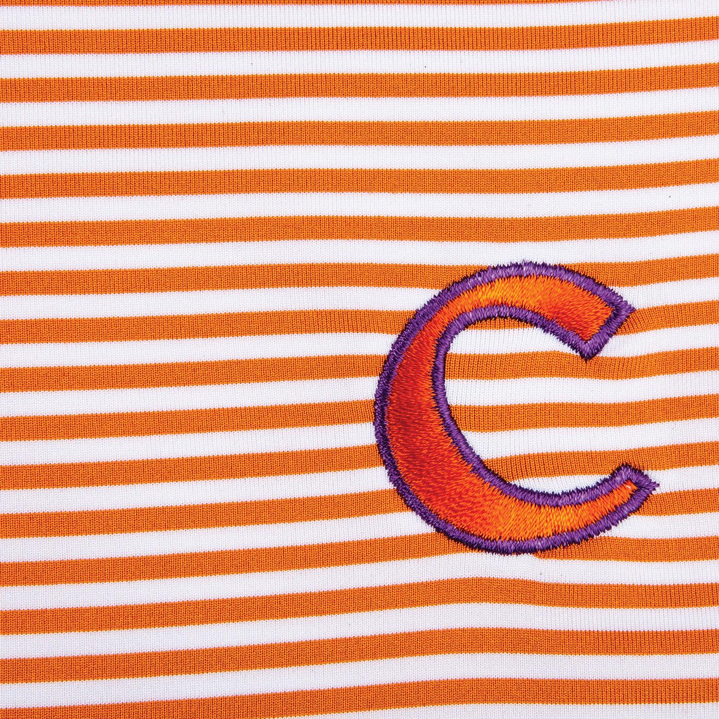 Pro Stripe Clemson C Polo - OnwardReserve