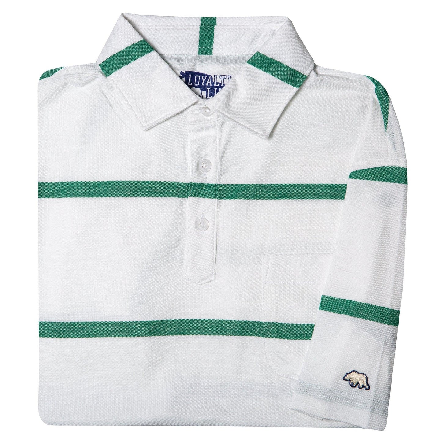 Loyalty Vintage Retro Stripe Polo - Onward Reserve