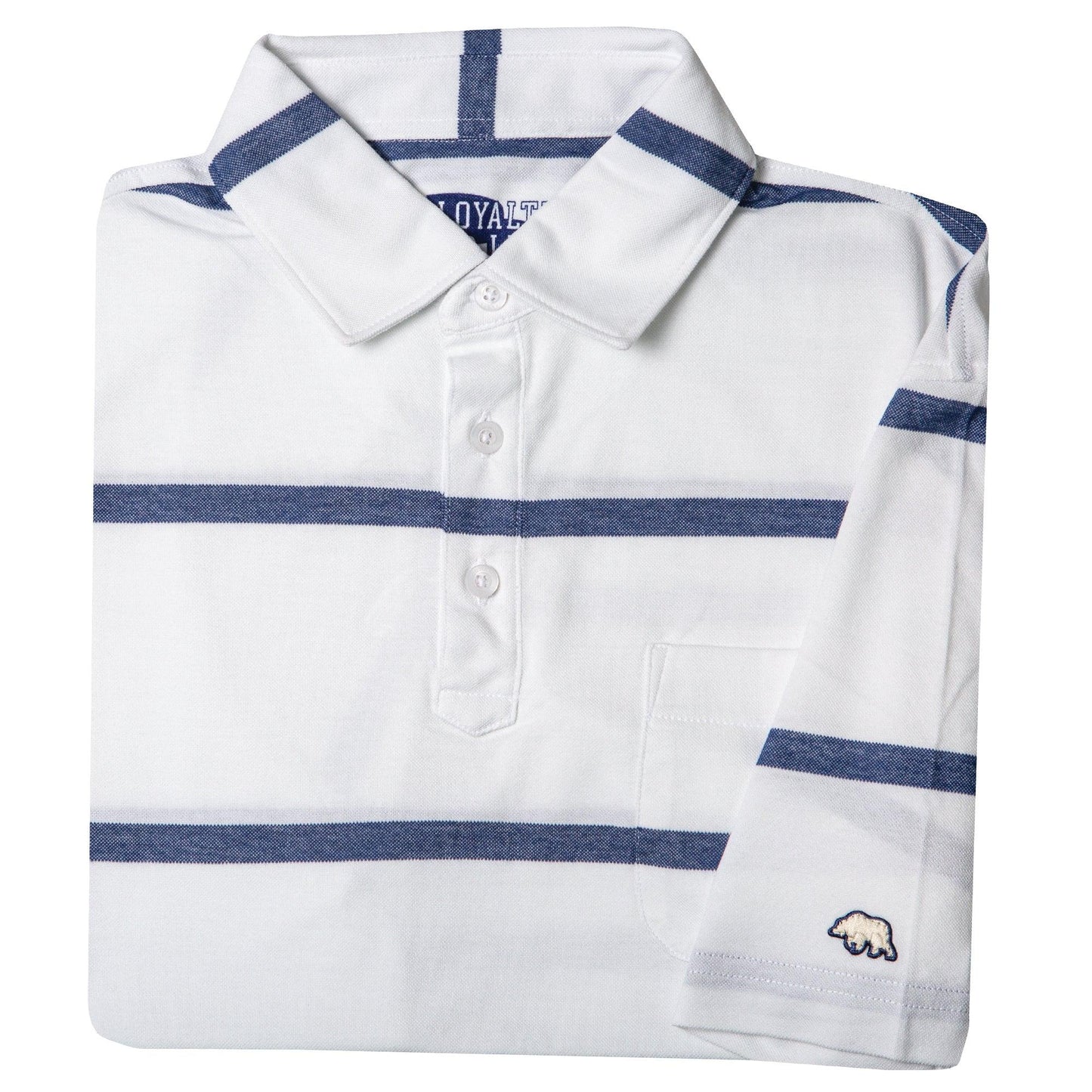 Loyalty Vintage Retro Stripe Polo - Onward Reserve