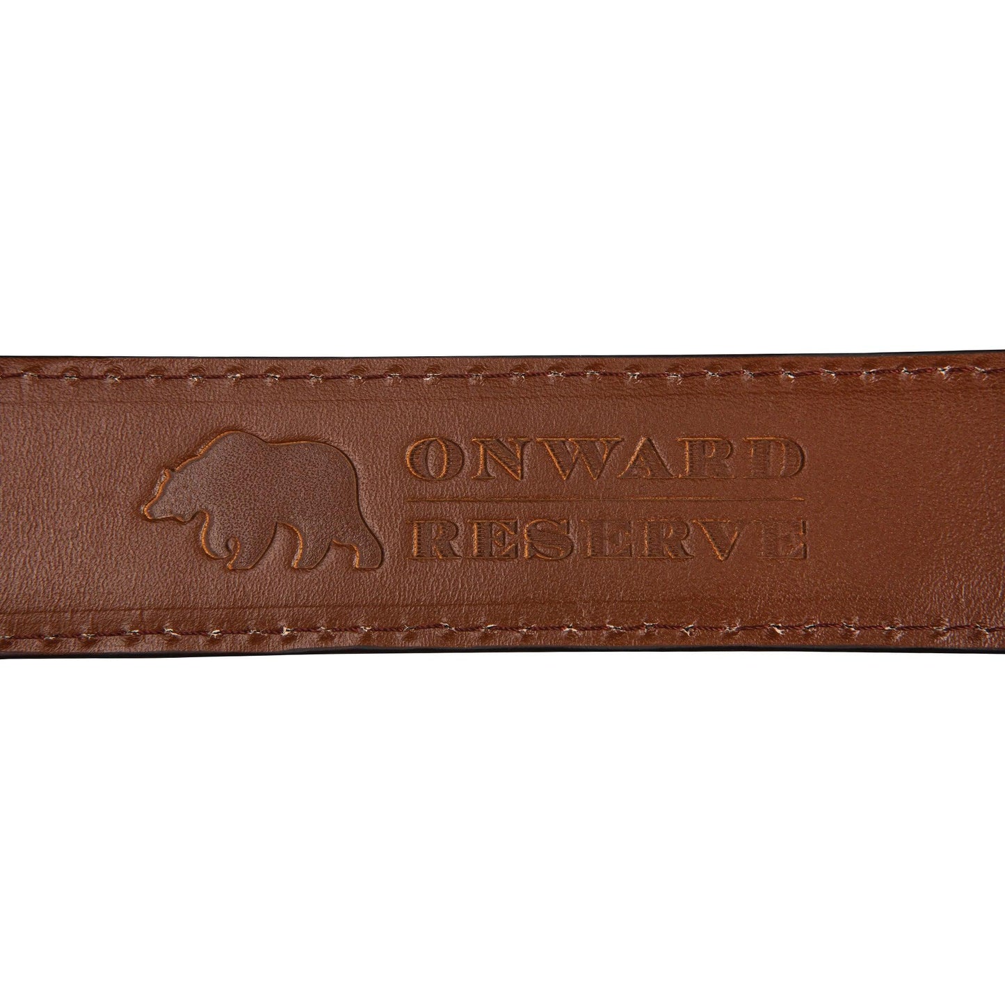 1 3/8" Genuine Crocodile Belt - Chocolate - Onward Reserve