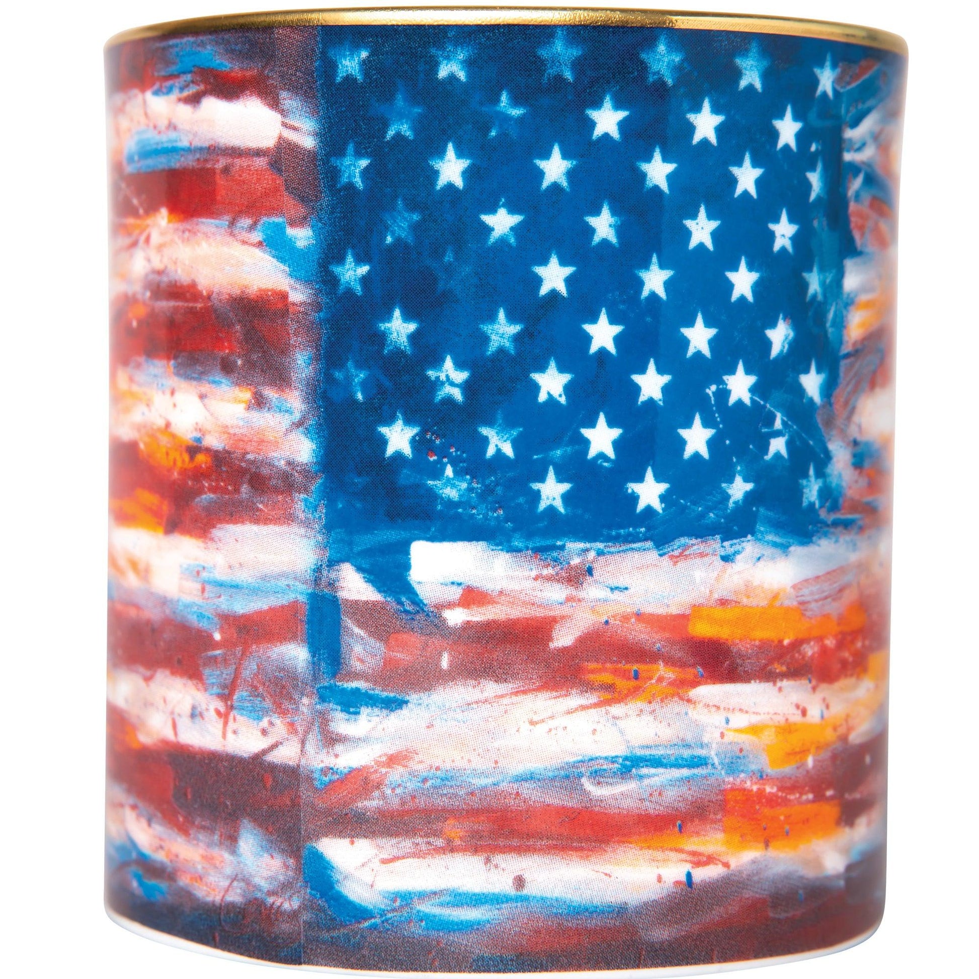 American Flag Woodsmoke Lidded Candle - Onward Reserve